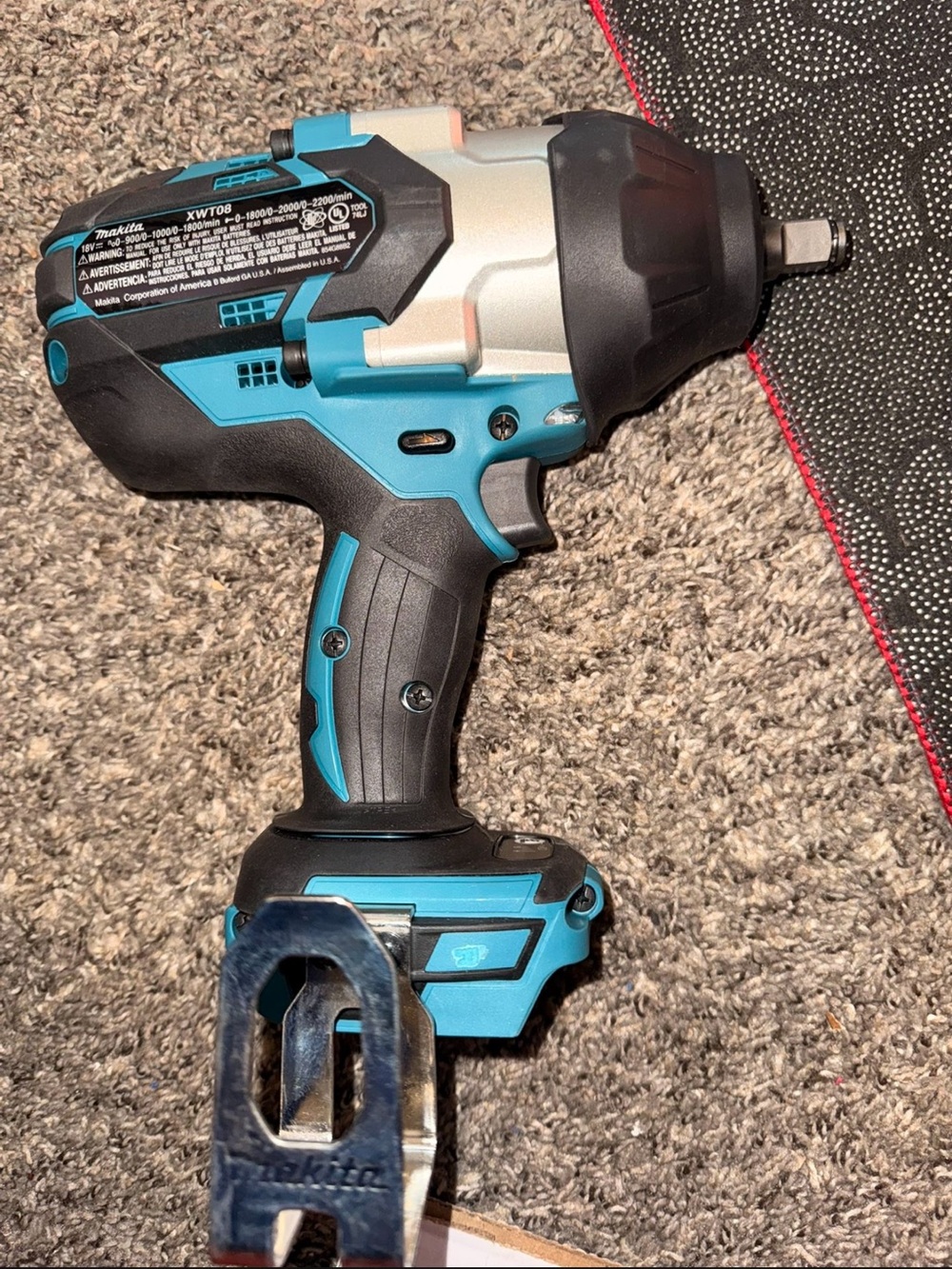 Makita XWT08XVZ 18V LXT Lithium-Ion Brushless Cordless High Torque 1/2" Sq. New